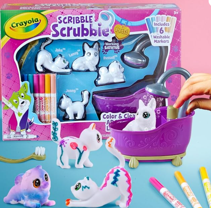 crayola toddler stuffer for a gift basket