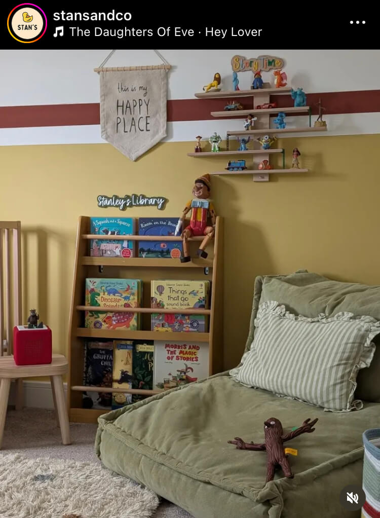 toddler boy bookshelf